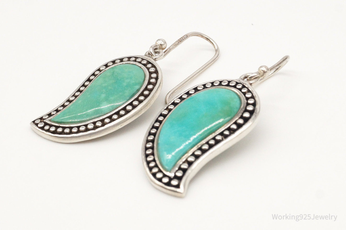 SX Turquoise Sterling Silver Earrings