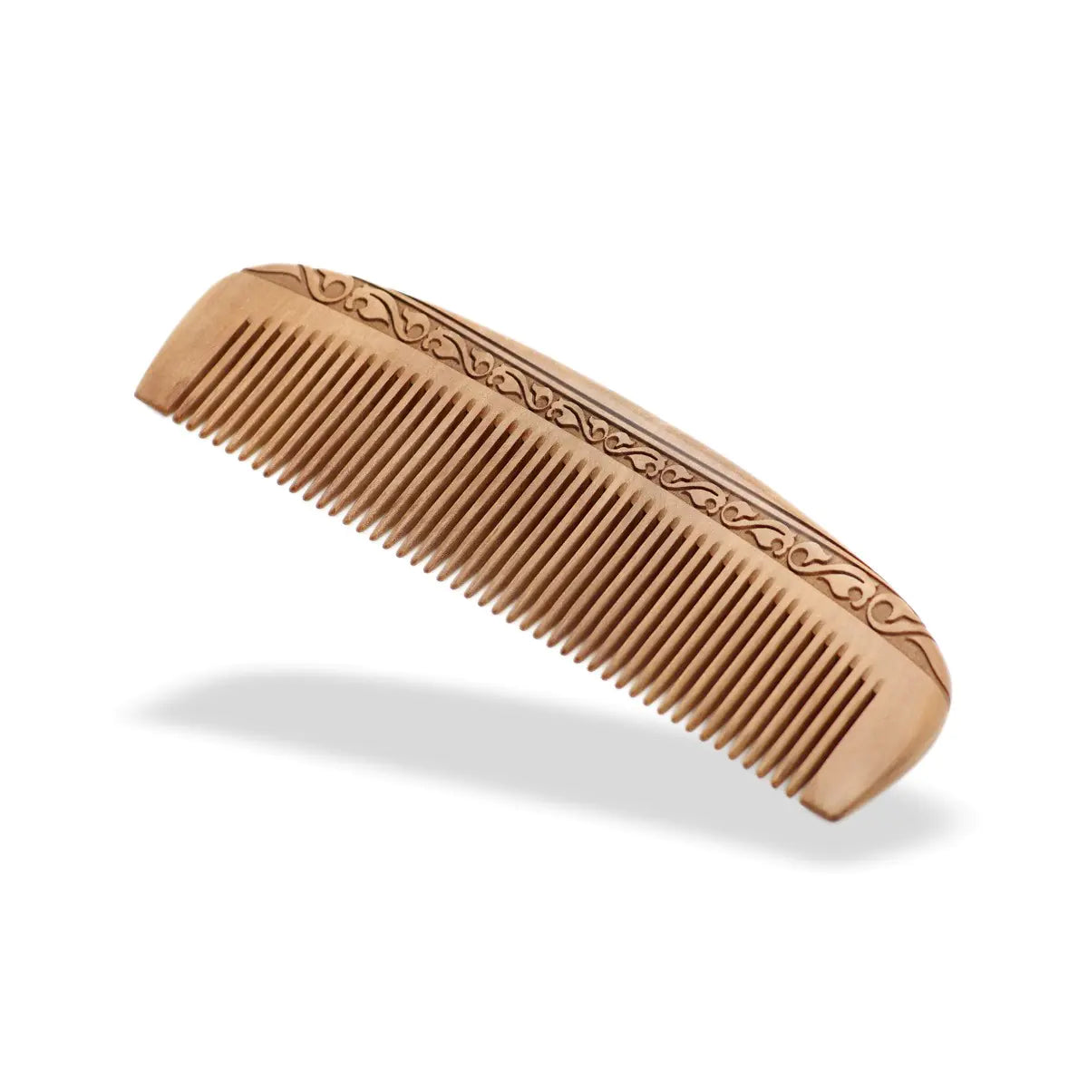 Peach Wood Carving Series Comb