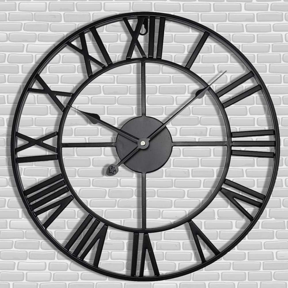 Antique Tower 30-Inch Large Roman Numeral Wall Clock