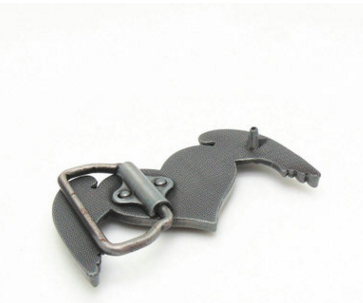 Heart Flag Belt Buckle with Wing Design - Wholesale