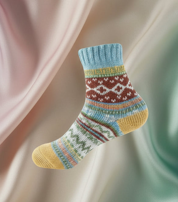 Ethnic Wind Cashmere Socks