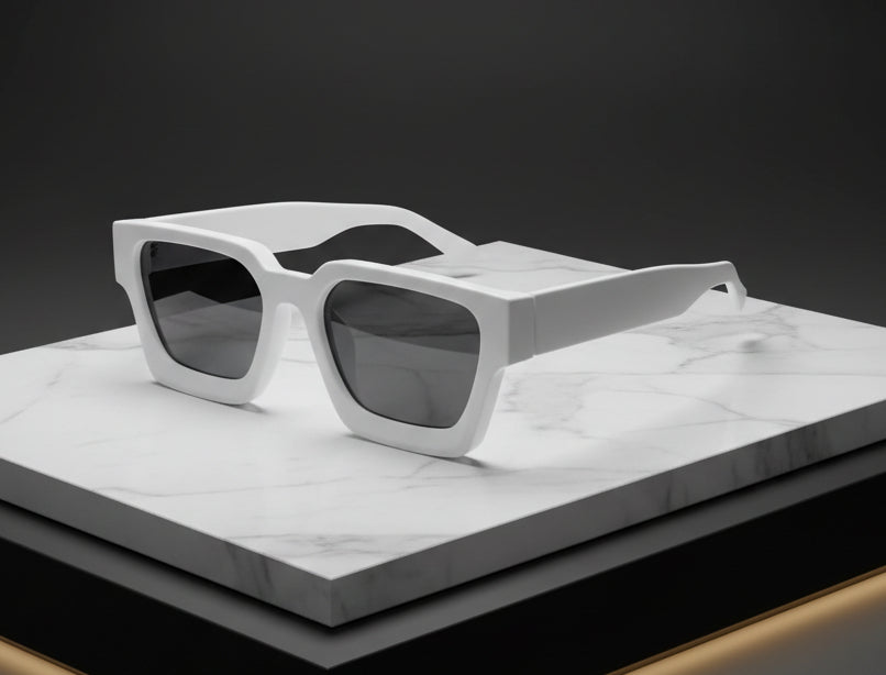 Chunky UV400 Rectangle Sunglasses