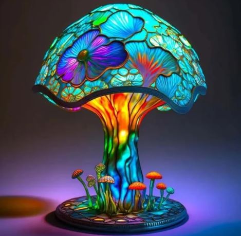 Magic Color Mushroom Lamp