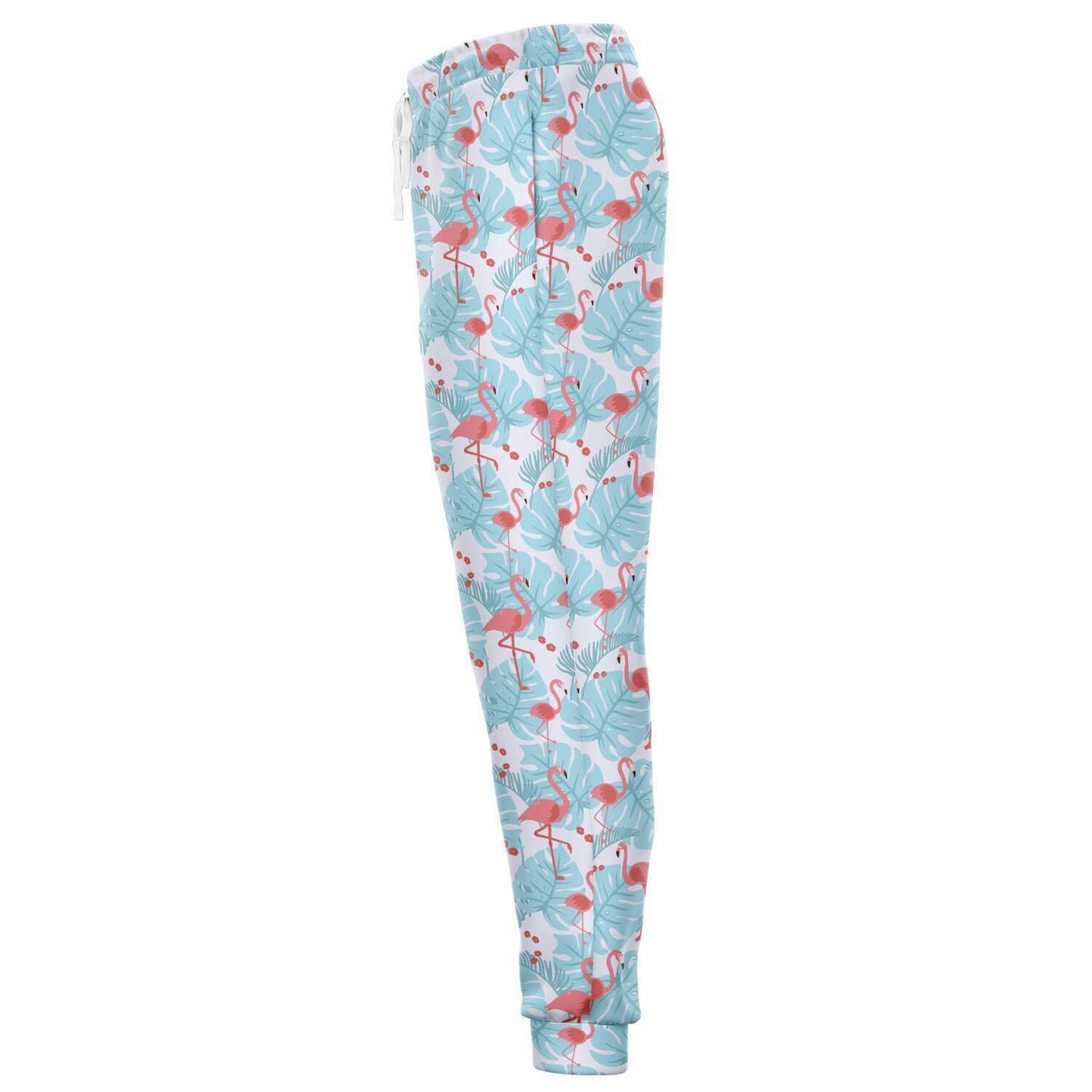 Flamingo Blue Floral Joggers