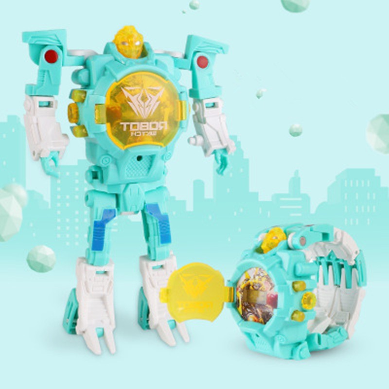 Transformers Cartoon Robot Watch for Boys