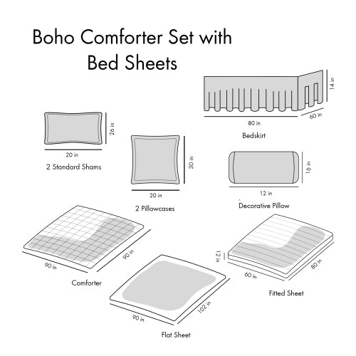 10-Piece Queen Comforter Set