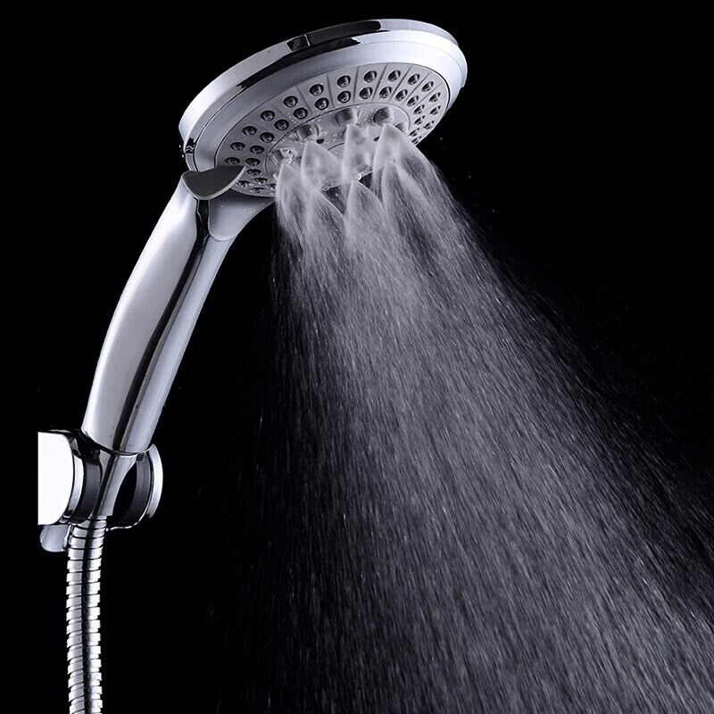 High Pressure 5 Settings Handheld Shower Heads