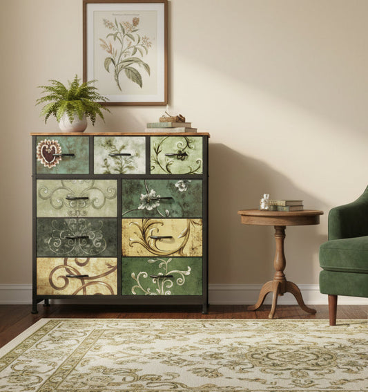 Steel-framed Wooden Top Table