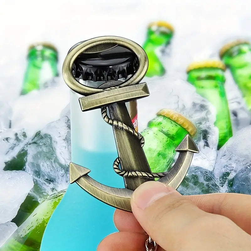 Vintage Ship Anchor Metal Bottle Opener