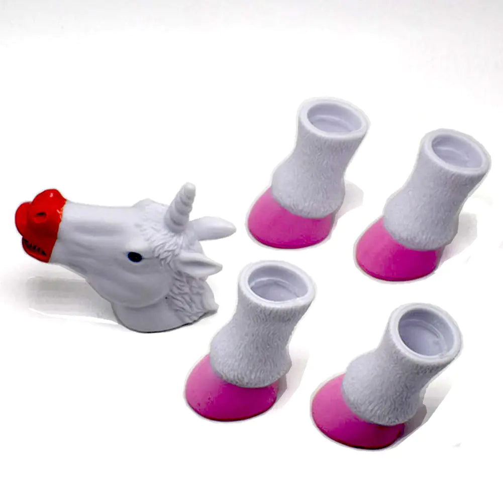 Finger Puppet Set: Unicorn and Pegasus Story Toys