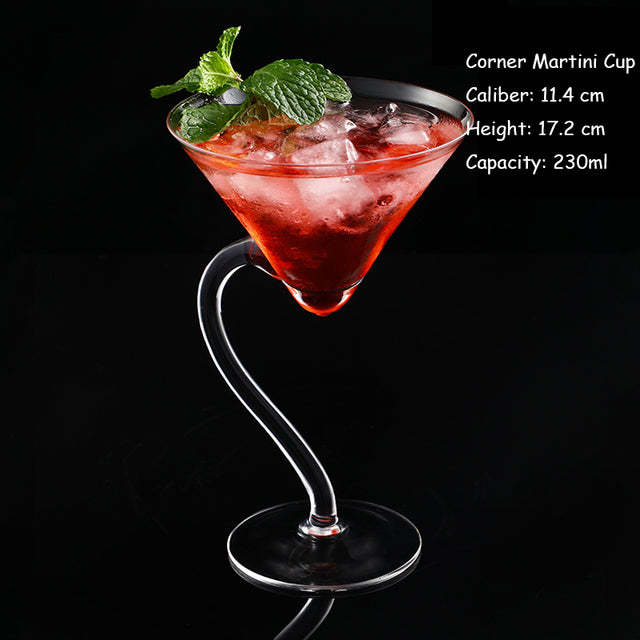 Wine Glass Set of 5 Elegant Drinking Cups