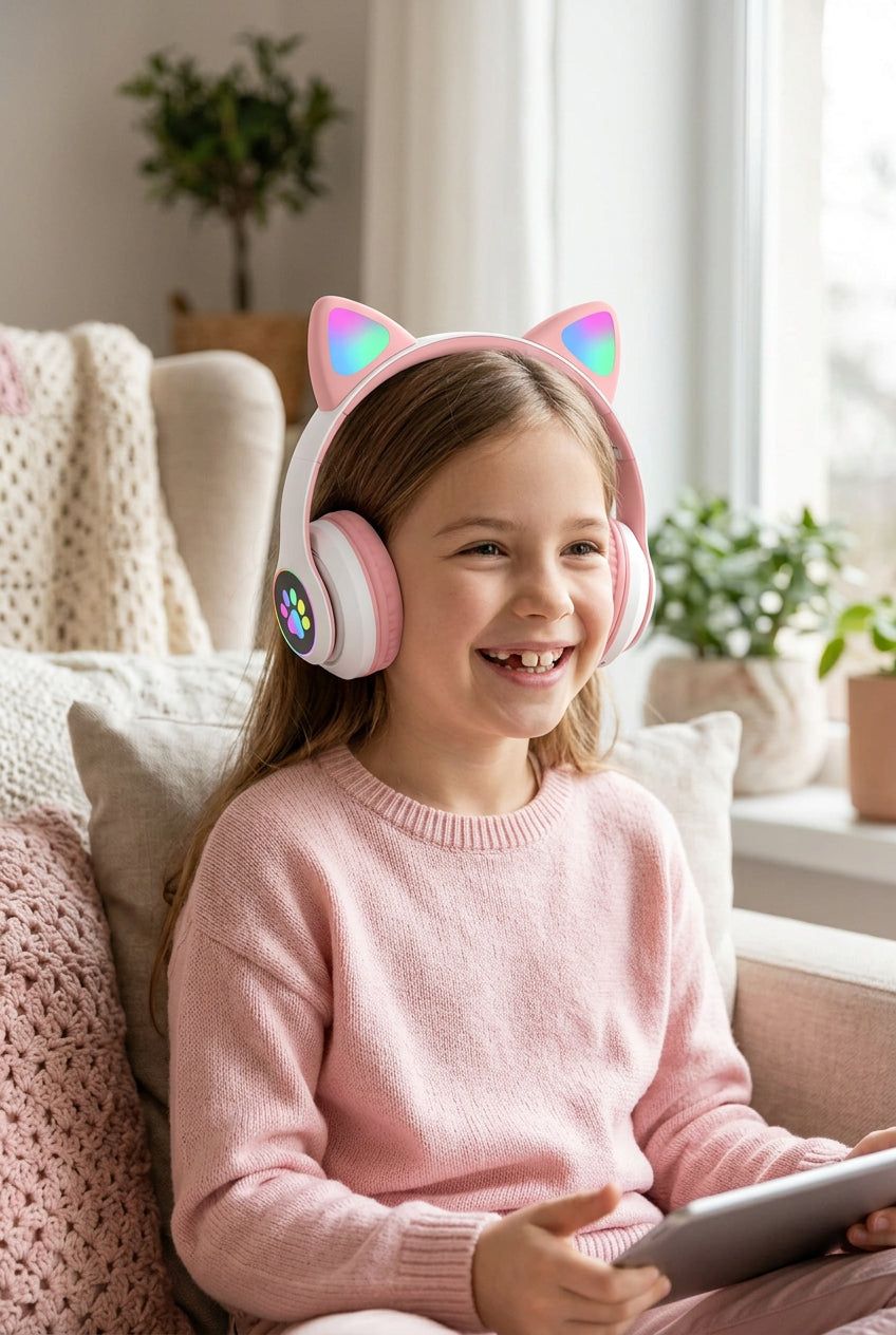 Kids Bluetooth Headphones with Microphone