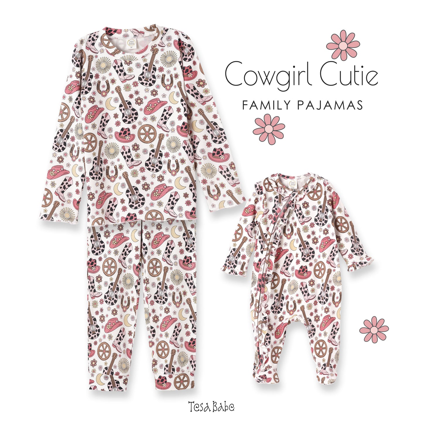 Cowgirl Cutie Girl's Pajama Set