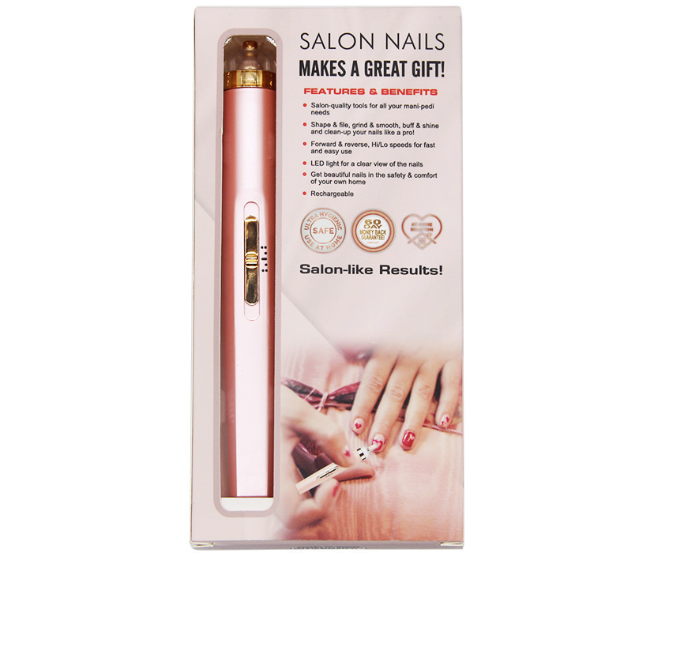 Electric Nail Drill Machine 5-in-1 with LED Light