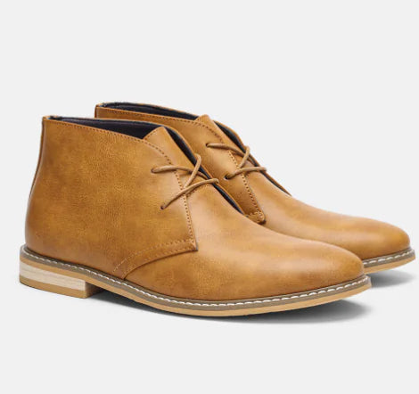 Martin Shoes Breathable Genuine Leather Business Shoes