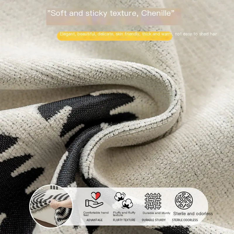 Reversible Chenille Sofa Cover