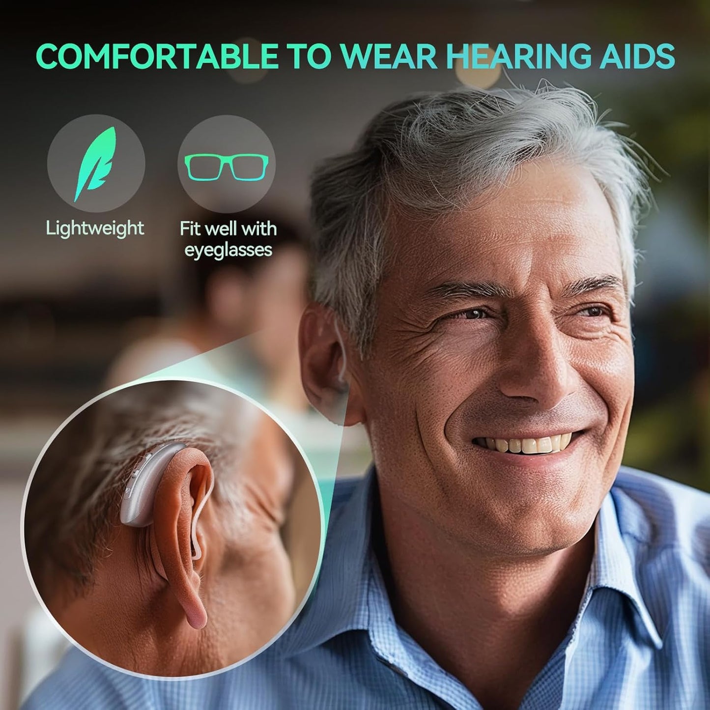Rechargeable Hearing Aids for Senior Adults