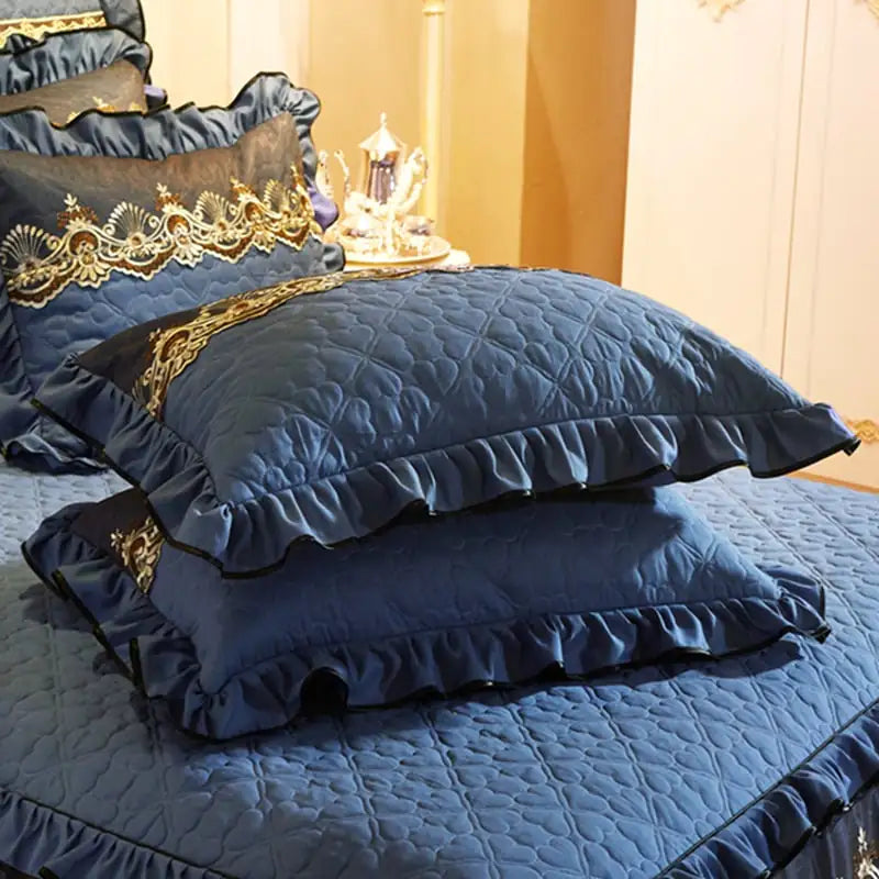 Thickened Lace Quilted Single Pillowcase