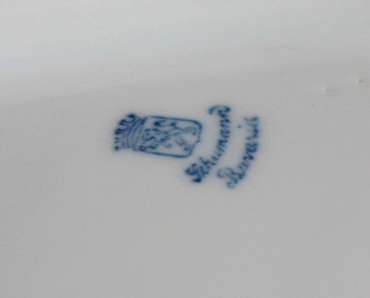 Children Playing Bavarian Porcelain Bowl
