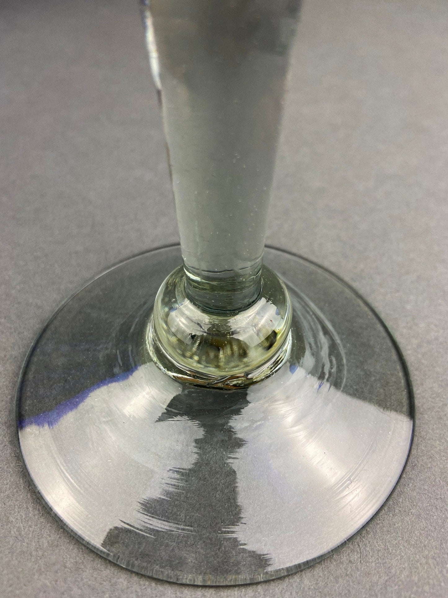 Set of Six Cobalt Blue Hand Blown Stemware