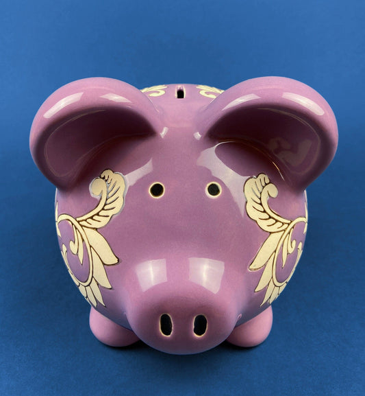 Large Ceramic Piggy Bank