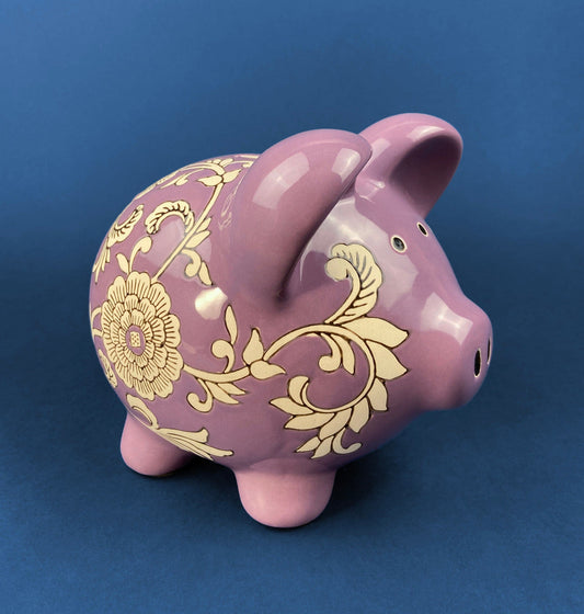 Large Ceramic Piggy Bank