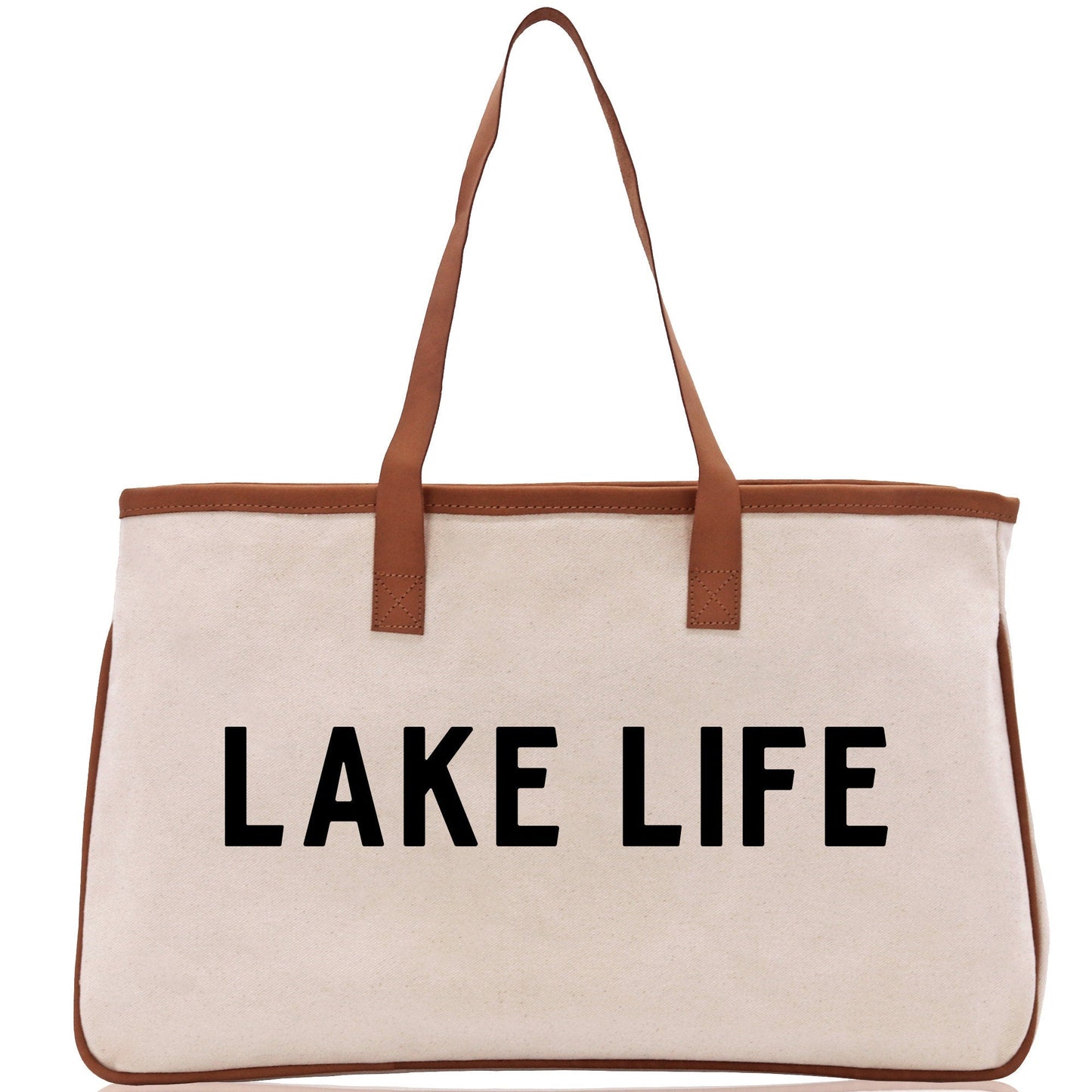 Lake Life Weekend Tote Bag - Large