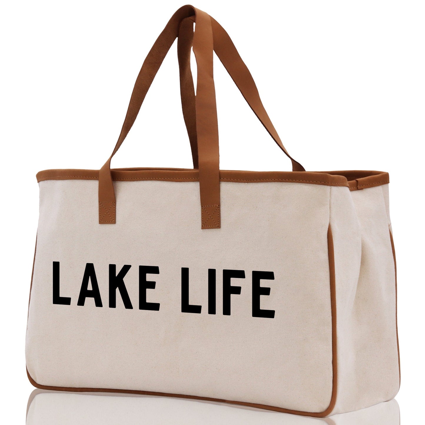 Lake Life Weekend Tote Bag - Large