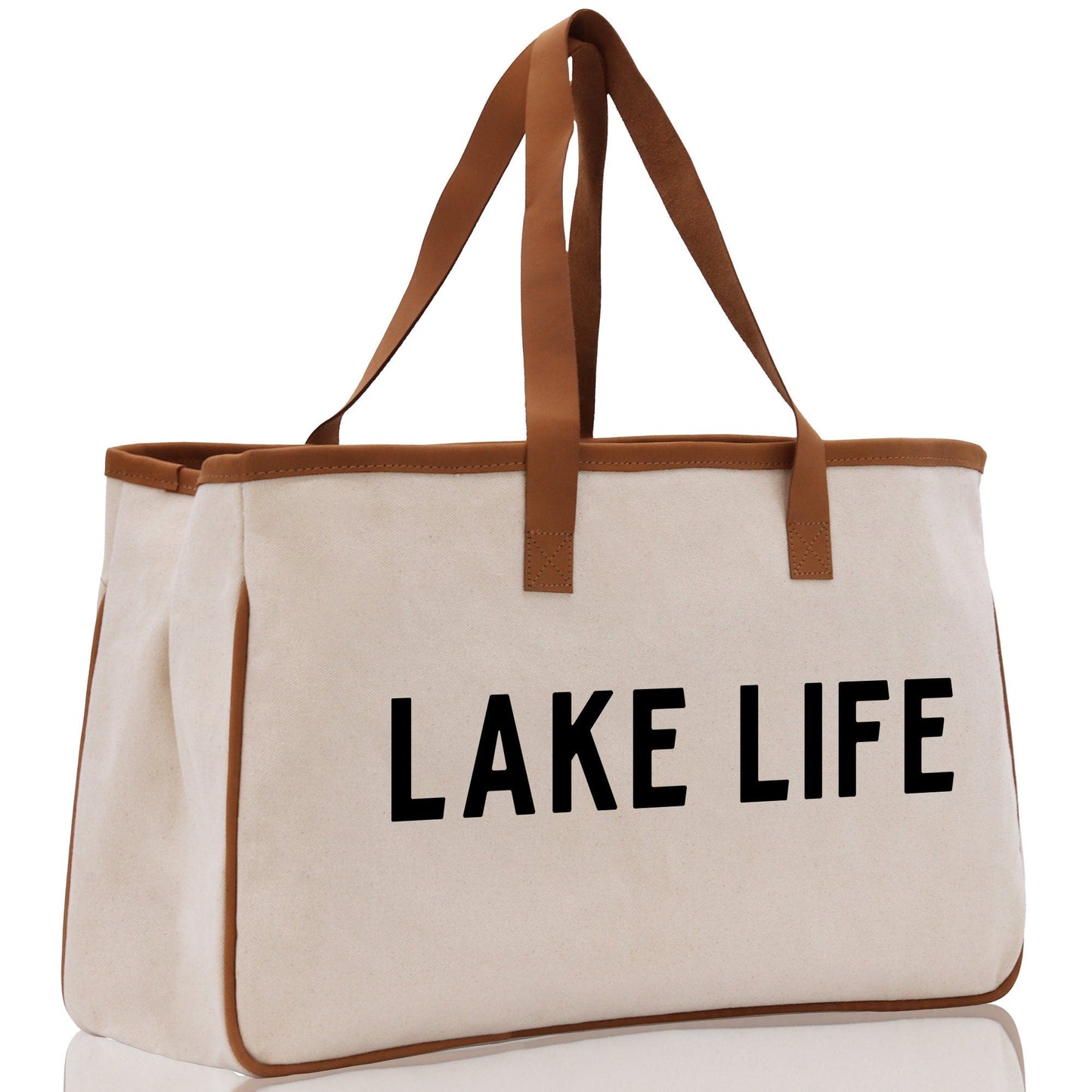 Lake Life Weekend Tote Bag - Large