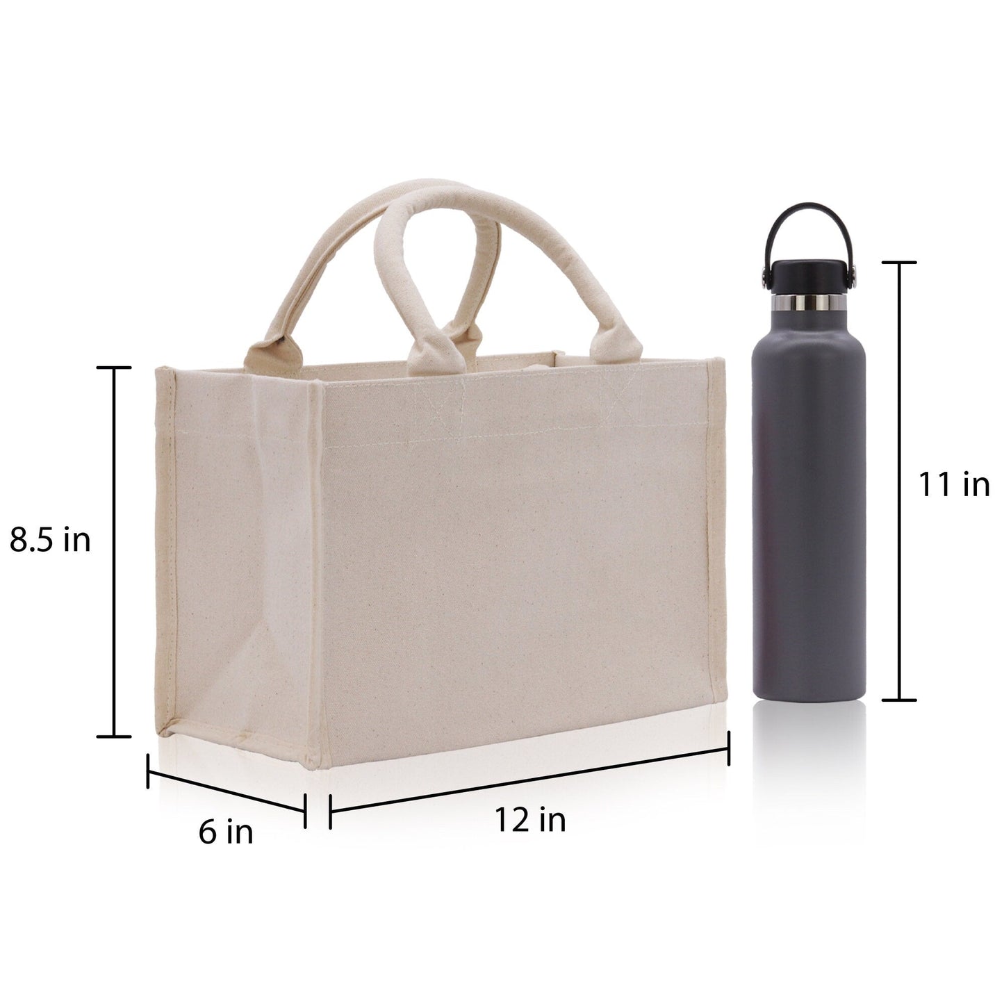 Pickleball Cotton Canvas Tote