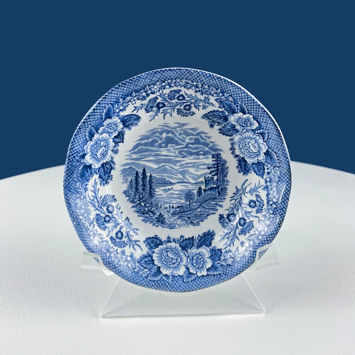 Collection of Fine English Blue White Tableware