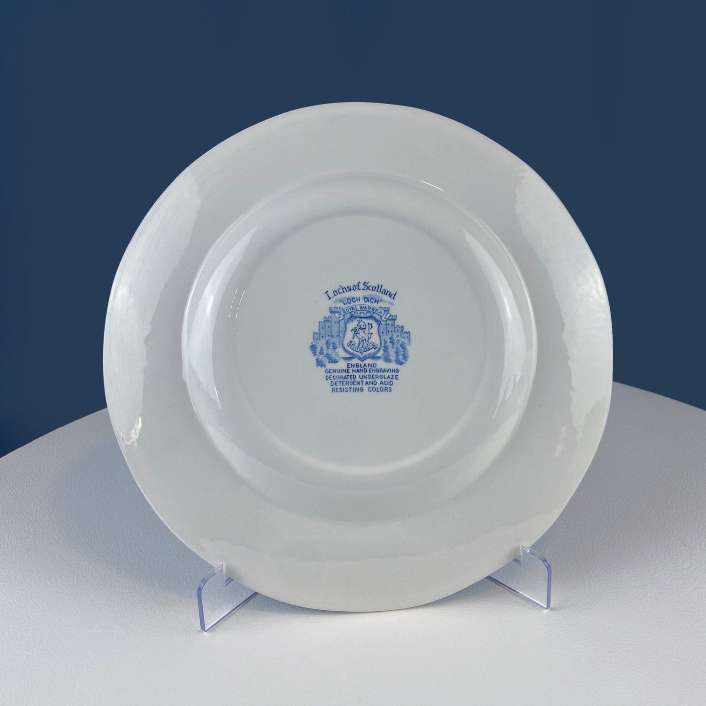 Collection of Fine English Blue White Tableware