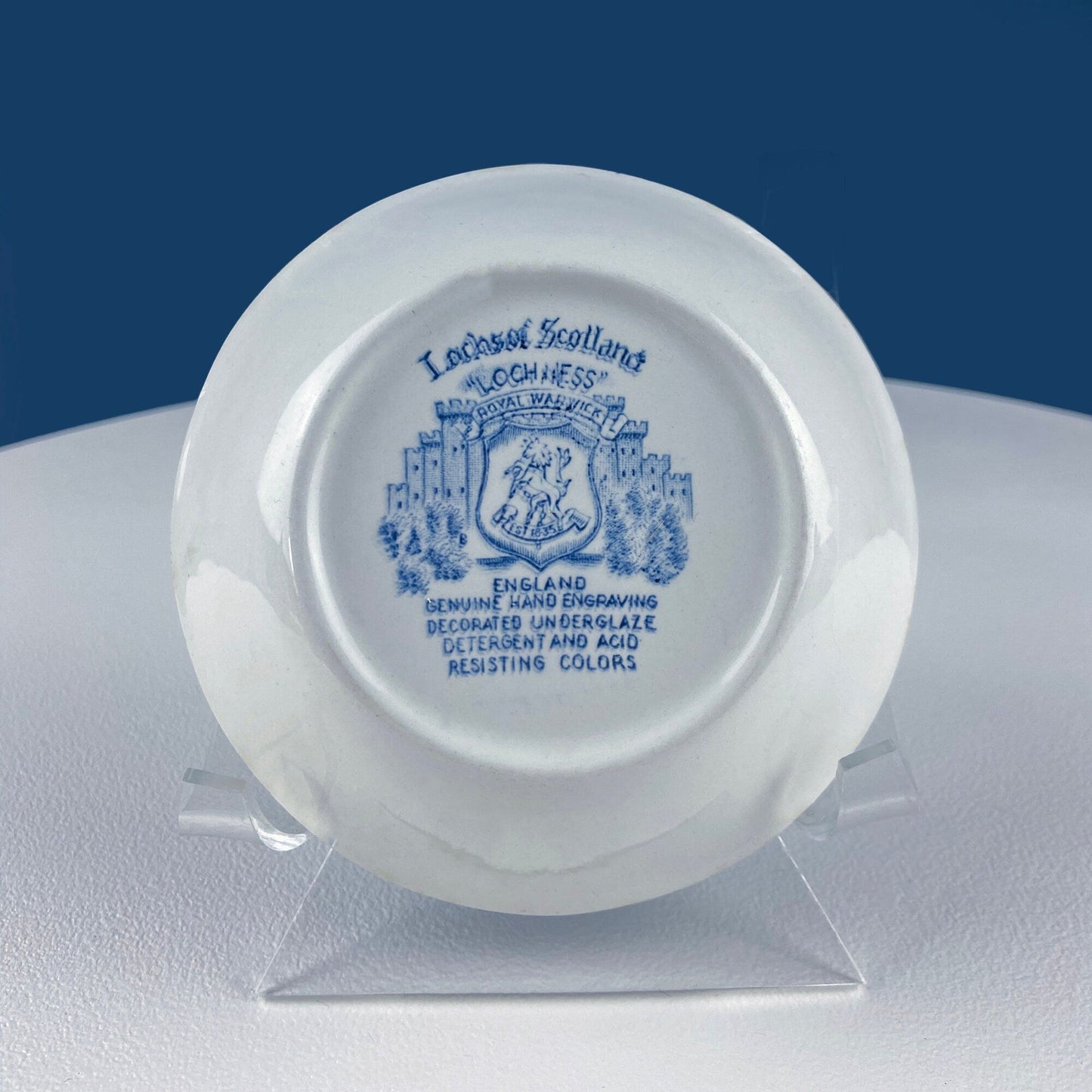 Collection of Fine English Blue White Tableware