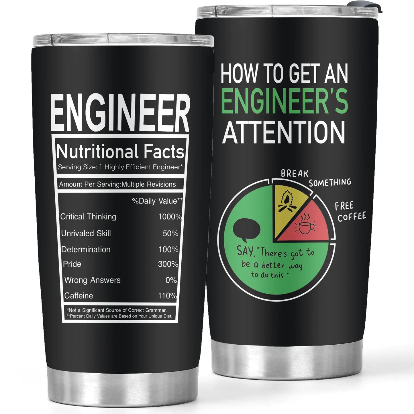 Engineering Gift - Birthday Gifts - 20oz Engineer Coffee Tumbler 1 Piece