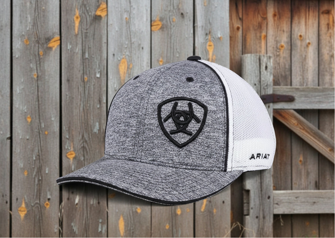 ARIAT Men's Gray Heather Cap