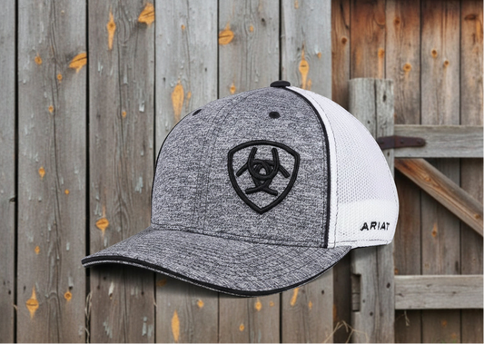 ARIAT Men's Gray Heather Cap
