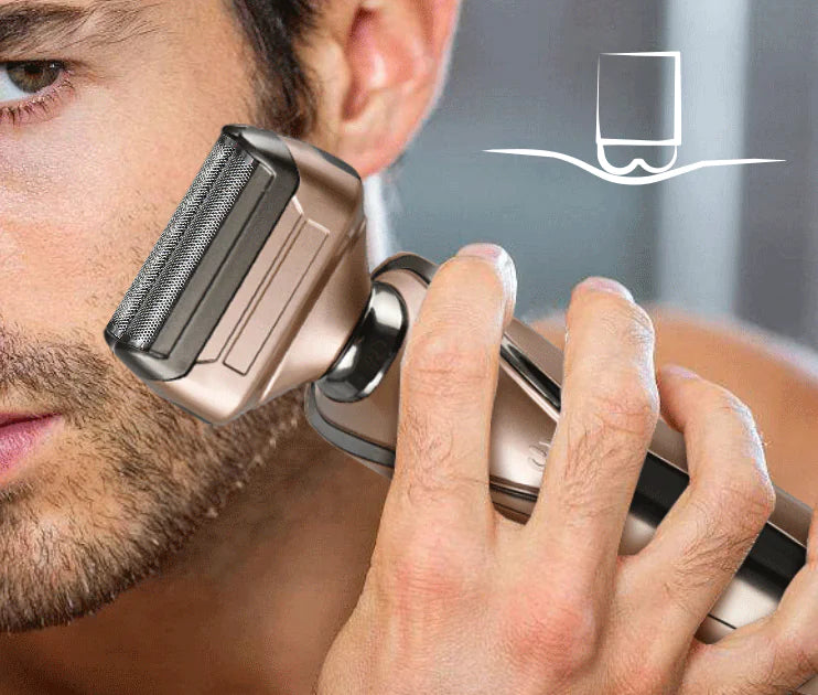 3-in-1 Electric Shaver, Hair Clipper & Nose Trimmer