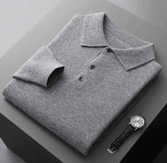 Men's Cashmere Business Pullover