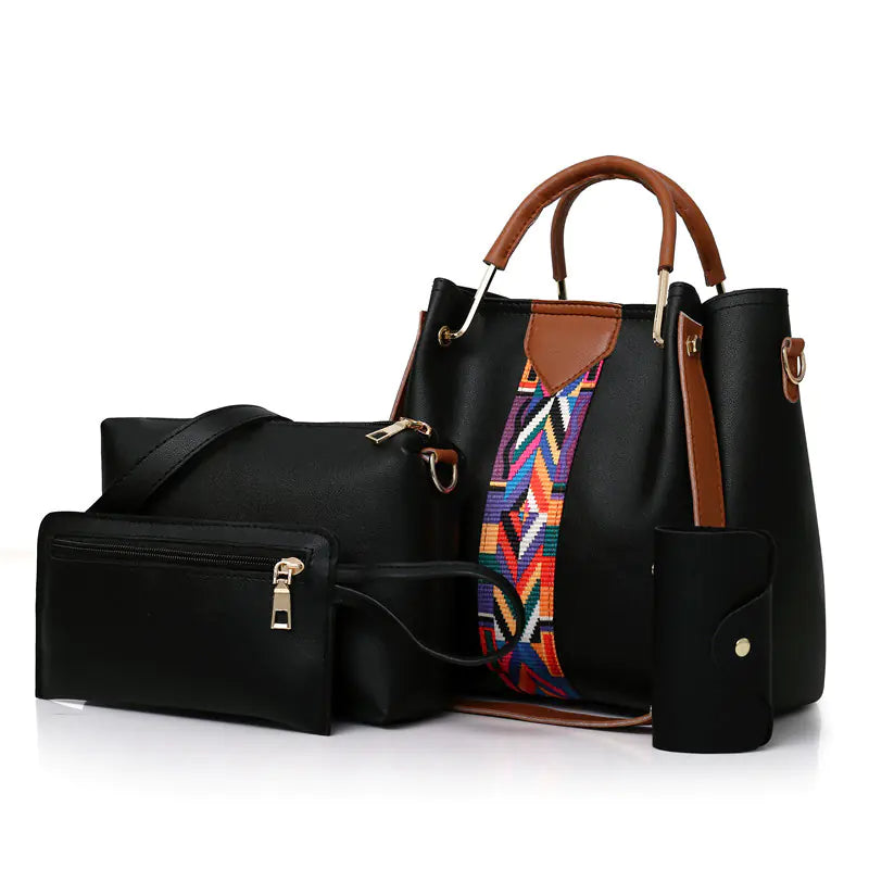 4-Piece Handbag Set *Multiple Colors*