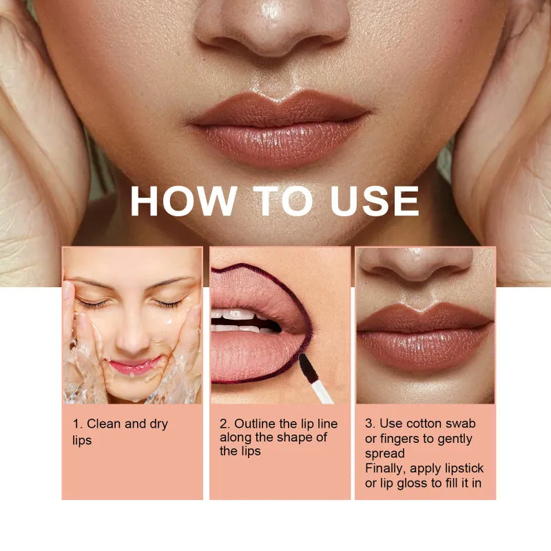 Long-Lasting Lip Liner Stain-N