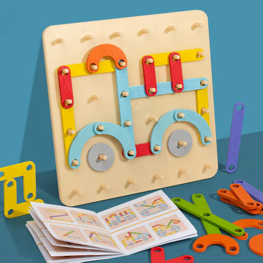 Montessori Educational Cross-Border Letter and Number Building Blocks