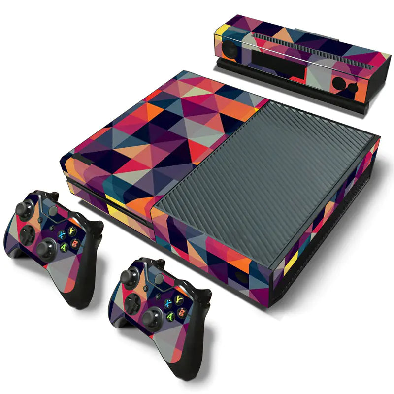 Xbox One Console Skin and Stickers Set