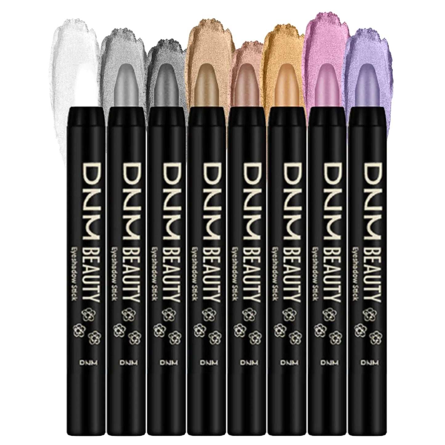 DNM Beauty Eyeshadow Stick Set – 8 Vibrant Shades