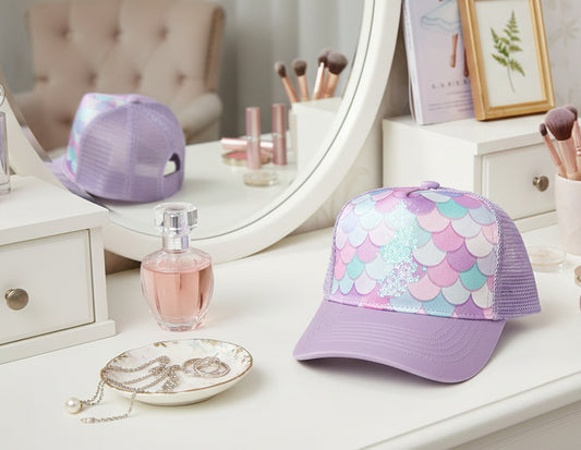 Mermaid Trucker Hat - Adult