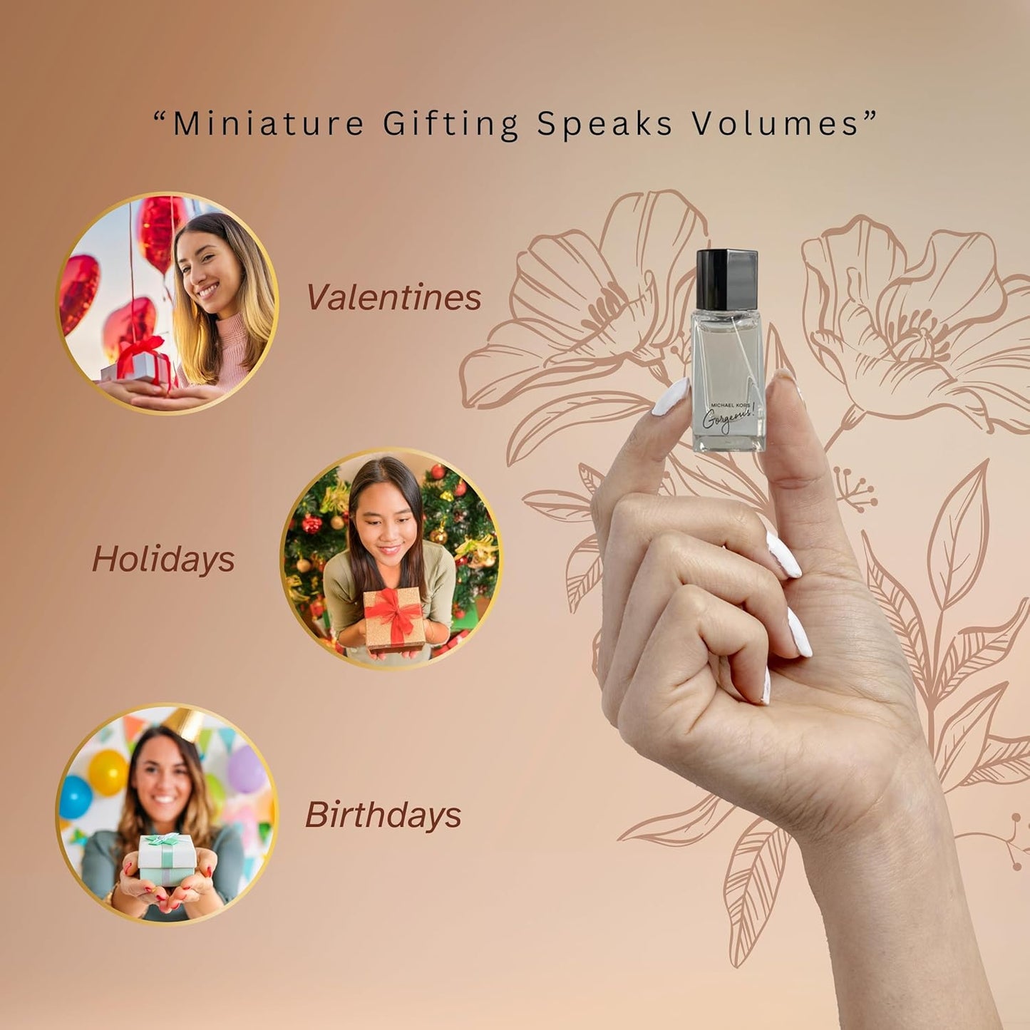 Michael Kors Gorgeous Perfume 0.17 Fl Oz…