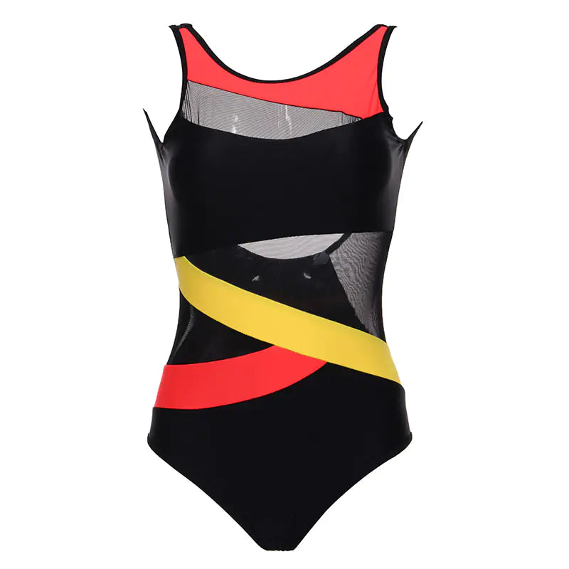 Color-Block Swimwear for Women
