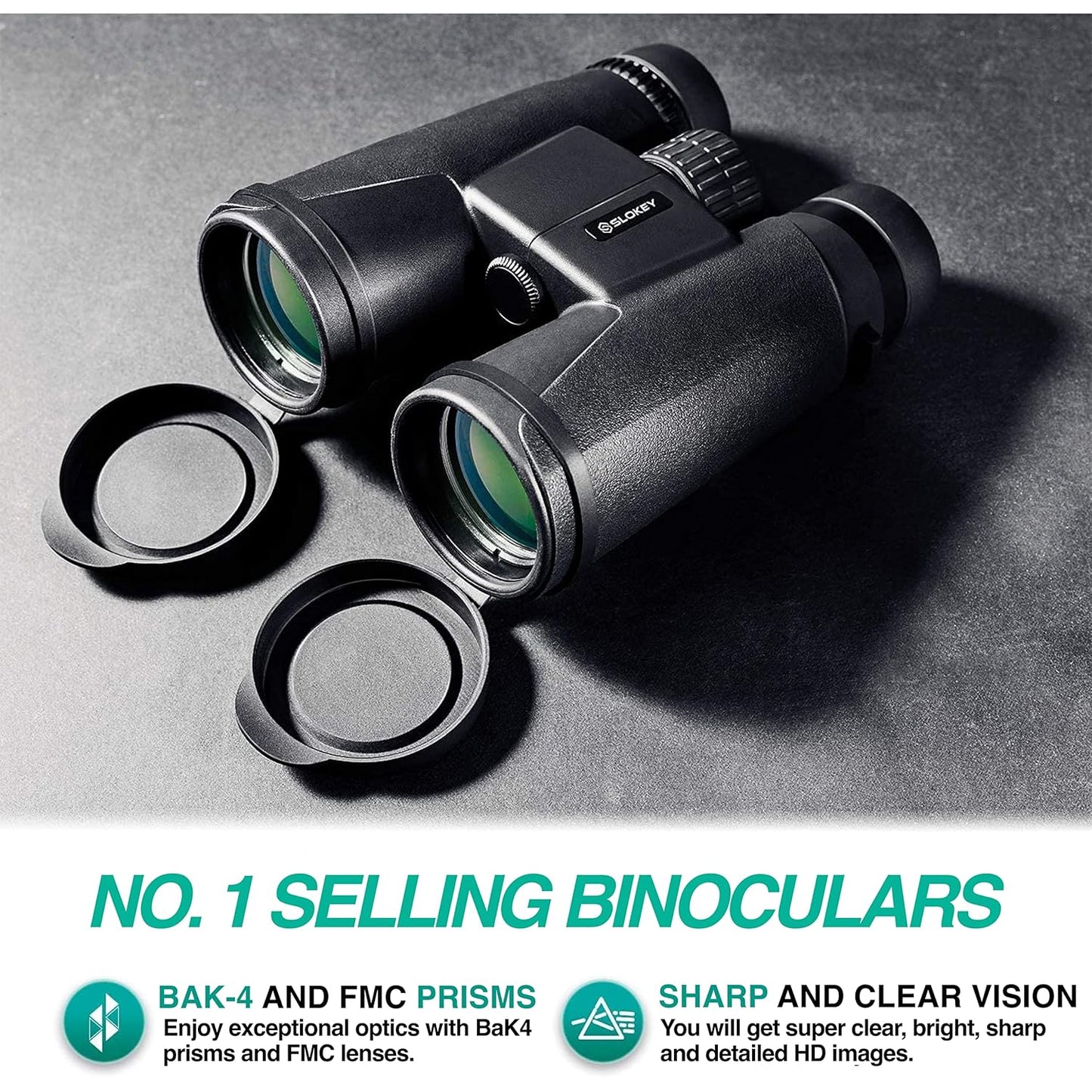 Slokey 10x42 Binoculars - Professional and Powerful Binoculars