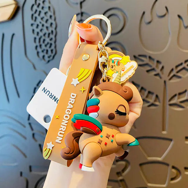 Cartoon Ma Xiaochi Keychain for Bags and Purses