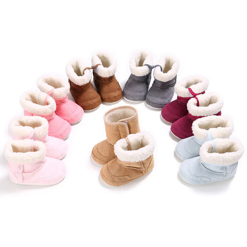 Baby Boots, Infant Walker Shoes, Toddler Learning Shoes