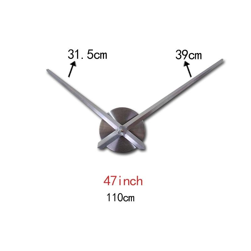3D Large Wall Clock